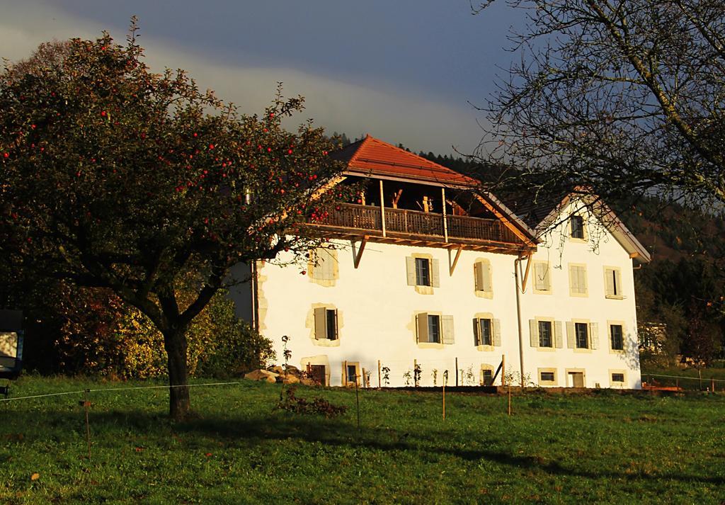 La Ferme De La Praz B&B ภายนอก รูปภาพ